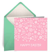 Easter Frills card image
