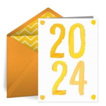 2024 Bold Yellow card image