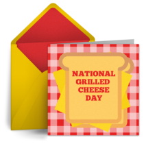 Grilled Cheese Day | Apr 12 card image
