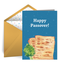 Passover Matzah card image