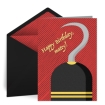 Birthday Pirate card image