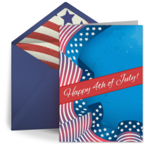 Stars and Stripes card image