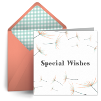 Special Wishes card image