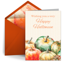 Rustic Pumpkin card image