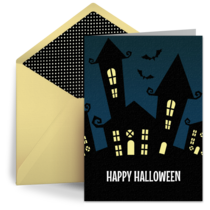 Halloween Houses card image