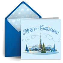 Christmas Village card image