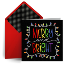 Christmas Lights card image