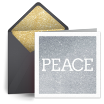Holiday Peace card image