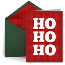 Ho Ho Ho card image