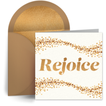 Rejoice card image