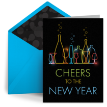 Champagne Cheers card image