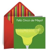 Cinco de Mayo Margarita card image