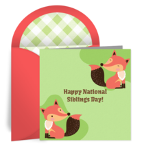 National Siblings Day | Apr 10 card image