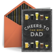 Chalkboard Beer card image