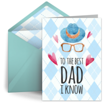 To The Best Dad I Know card image