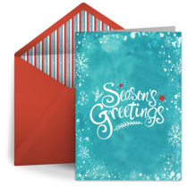 Season's Greetings B2B 2016 card image