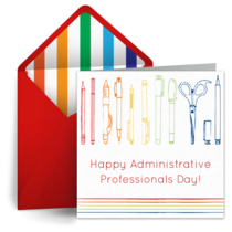 Free Adminstrative Professionals Day Ecards Admin Day Cards Secretaries Day Greetings Punchbowl