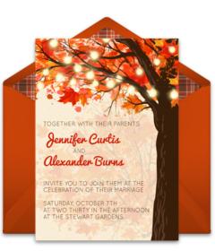Free Fall Themed Online Invitations Punchbowl