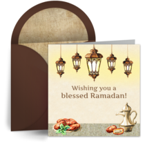 Ramadan Lanterns card image