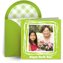 Happy Earth Day card image