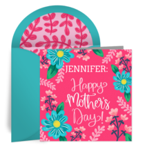 Personalized Mom card image