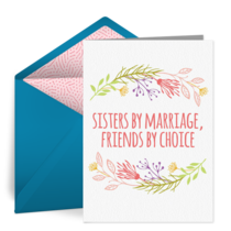 Friends by Choice card image