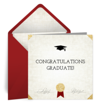 Grad Diploma card image