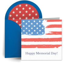 Memorial Day Flags card image