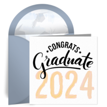 Congrats Graduate card image
