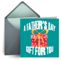 A Father's Day Gift card image