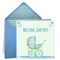 Baby Boy card image