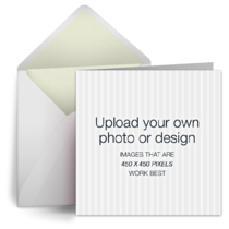 Upload Square - White card image