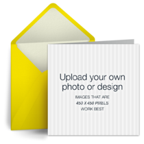 Upload Square - Yellow card image