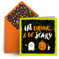 Halloween Sweets & Treats card image
