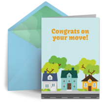 Congrats on Your Move card image