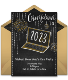 Free New Year S Eve Online Invitations Punchbowl