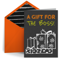 A Gift For The Boss card image