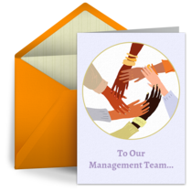 To Our Management Team card image