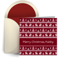 Merry Christmas, Hubby card image