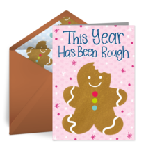 Tough Cookie Thanks card image