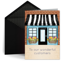 Thank You To Our Customers card image
