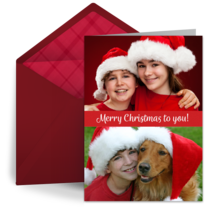 Christmas Photos card image