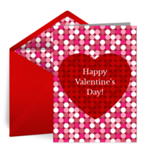 Valentine Dot Pattern card image