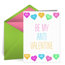 Be My Anti-Valentine card image