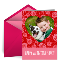 Valentine's Love Photo card image