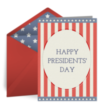 Presidents' Day | Feb 21 card image
