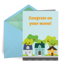 Congratulations on Your Move card image