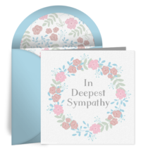 With Deepest Sympathy card image