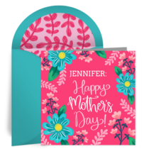 Personalized for Mom card image