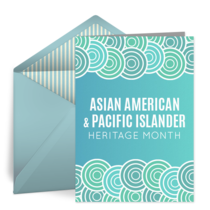 Asian Pacific American Heritage card image